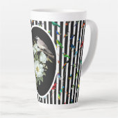 鳥カラフル類 カフェラテマグ (右アングル)