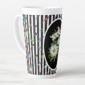 鳥カラフル類 カフェラテマグ (左アングル)