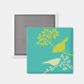 鳥カラフル類 マグネット (正面/裏面)