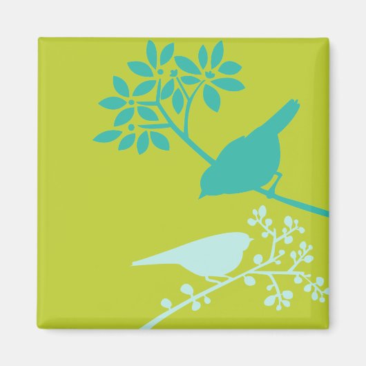 鳥カラフル類 マグネット (正面)