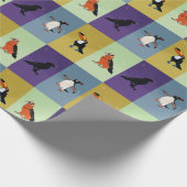 鳥カラフル類 ラッピングペーパー (角)