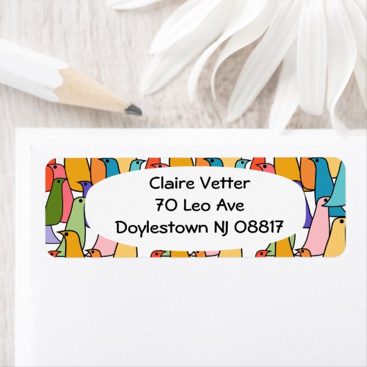 鳥カラフル類 ラベル (インサイチュ)