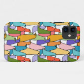 鳥カラフル類 Case-Mate iPhoneケース (裏面(横))