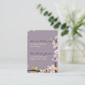 鳥キスをするの結婚披露宴 エンクロージャーカード (スタンド正面)