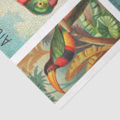 鳥コレクションパラケット2aヴィンテージデコページ 薄葉紙 (詳細)