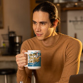 鳥サーファーが鳥の言語に堪能にガイド コーヒーマグカップ