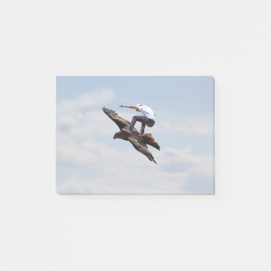 鳥サーフィン ポストイット (正面)