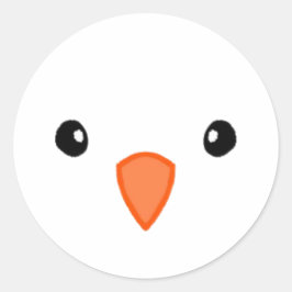 鳥シール ラウンドシール