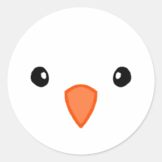 鳥シール ラウンドシール