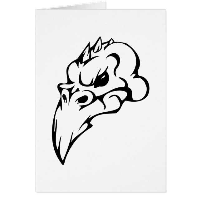 鳥スカル (正面)