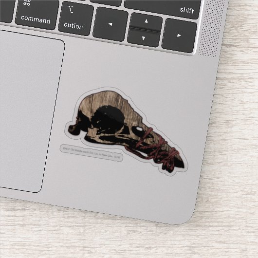 鳥スカル シール (詳細)