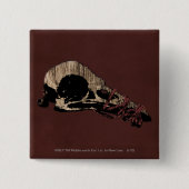 鳥スカル 缶バッジ (正面)