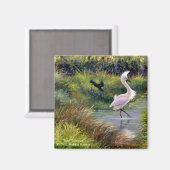 「鳥テリトリー」マグネット マグネット (正面/裏面)