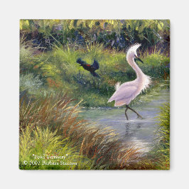 「鳥テリトリー」マグネット マグネット