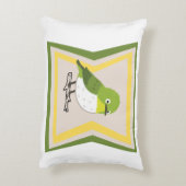 鳥テーマ アクセントクッション (裏面(縦))