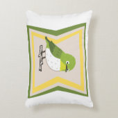 鳥テーマ アクセントクッション (正面(垂直))