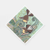 鳥デザインナプキン スタンダードランチョンナプキン (角)