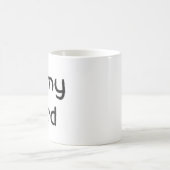 鳥ハート コーヒーマグカップ (中央)