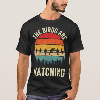 鳥バカのためのバードウォッチング Tシャツ