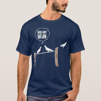 鳥バードラバーダーハットWLANギフトアイディア誕生日v Tシャツ