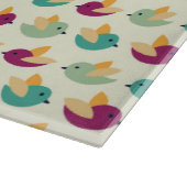 鳥パターン カッティングボード (角)