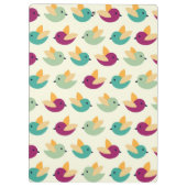 鳥パターン クリップボード (裏面)