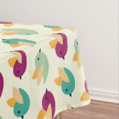 鳥パターン テーブルクロス (インサイチュ)