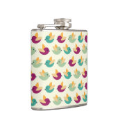 鳥パターン フラスク (右)