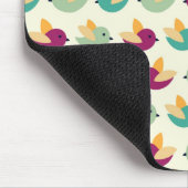 鳥パターン マウスパッド (コーナー)