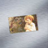 鳥ビクトリアンかわいこちゃん マグネット名刺 (インサイチュ)