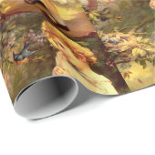 鳥ビクトリアンかわいこちゃん ラッピングペーパー (ロールコーナー)