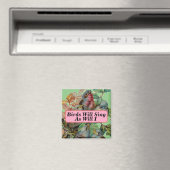 鳥ビクトリアン磁石 マグネット (インサイチュ (食洗機))