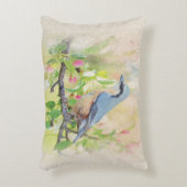 鳥ファン アクセントクッション (正面(垂直))