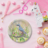鳥ファン ペーパープレート (パーティー)