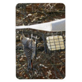 鳥フィーダー磁石のちらつき マグネット (縦)