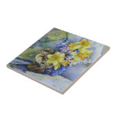 鳥プランターの6296本のラッパスイセン タイル (側面)