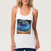 鳥モデル：不機嫌鳥01-01 タンクトップ (正面)