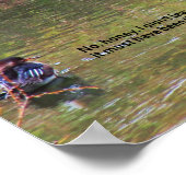 鳥ユーモアのあるをテーマにしたポスター ポスター (角)