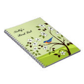 鳥リストの履歴 ノートブック (右側)