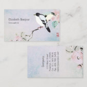 鳥リラックス – 名刺 (正面/裏面)