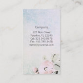 鳥リラックス – 名刺 (裏面)