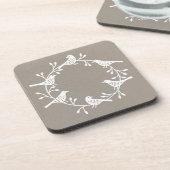 鳥リーススカンジモダンナヴィア コースター (左側)