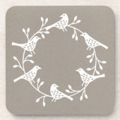 鳥リーススカンジモダンナヴィア コースター (正面)