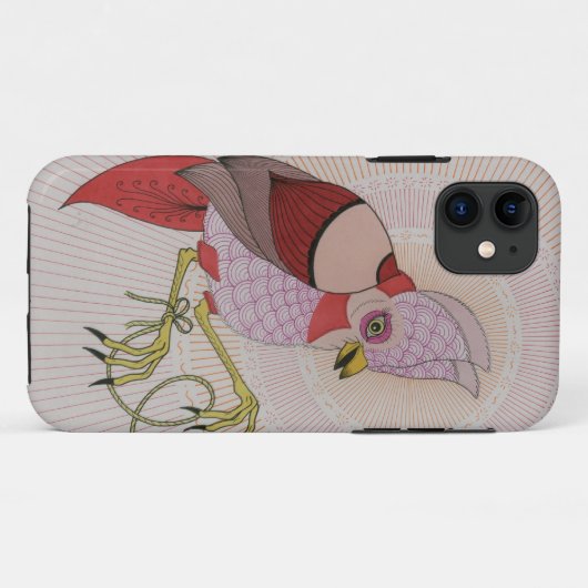 鳥ロープ Case-Mate iPhoneケース (裏面(横))