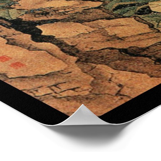 鳥中国の類 ポスター (角)