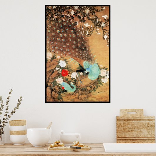 鳥中国の類 ポスター (キッチン)