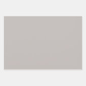 鳥付きクリスマスシカ ラッピングペーパーシート (正面2)