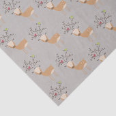 鳥付きクリスマスシカ 薄葉紙 (詳細)