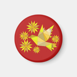 鳥付き磁石 マグネット
