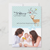 鳥付き鹿 (正面)